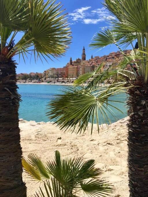 Cosy 2P A 5 Minutes A Pied De La Mer Et Du Centre Menton Exterior foto
